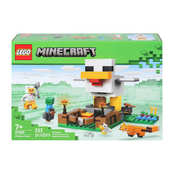 LEGO Minecraft Chicken Farm 233 Piece Building Set