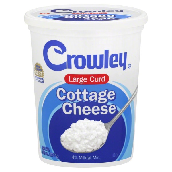 Crowley Cottage Cheese Large Curd 4 Milkfat Min 32 Oz Instacart