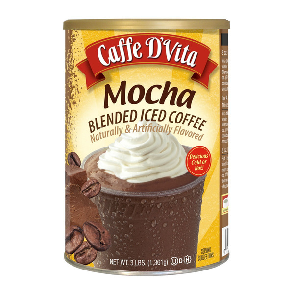 Caffe D'Vita Mocha Blended Iced Coffee - 3lb