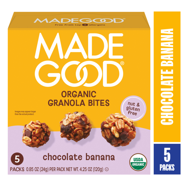 MadeGood Chocolate Banana Granola Minis Same-Day Delivery or