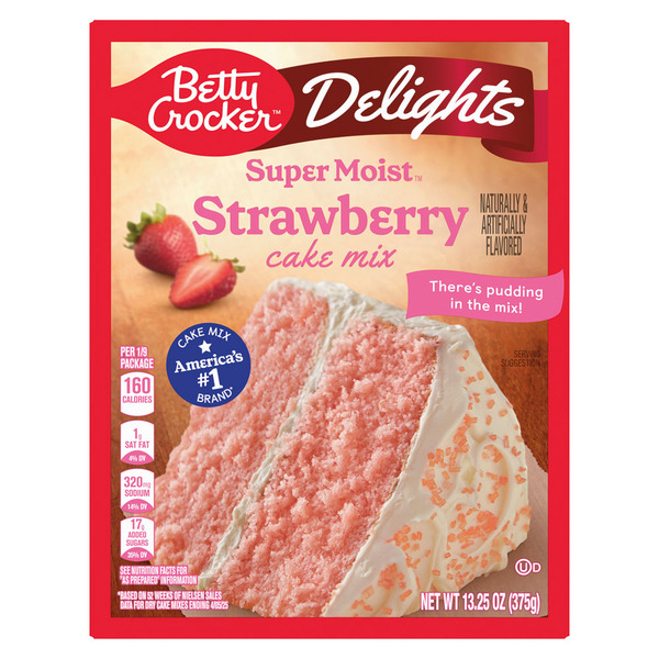 Betty Crocker Strawberry Cake Mix Same-Day Delivery or Pickup | ALDI