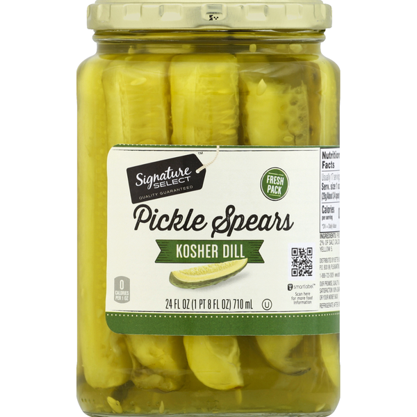 Signature SELECT Pickles, Spears, Kosher Dill, Fresh Pack