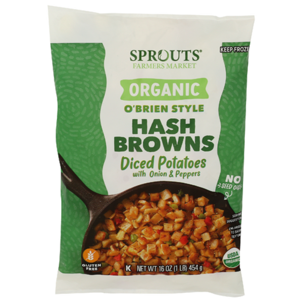 Sprouts Organic O'Brien Style Hash Brown Diced Potatoes