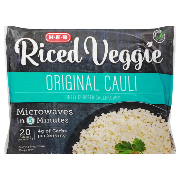 H-E-B H-E-B Select Ingredients Riced Original Cauliflower Same-Day ...