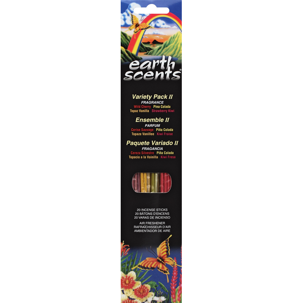 Earth Scents Incense Sticks, Variety Pack II Same-Day Delivery or