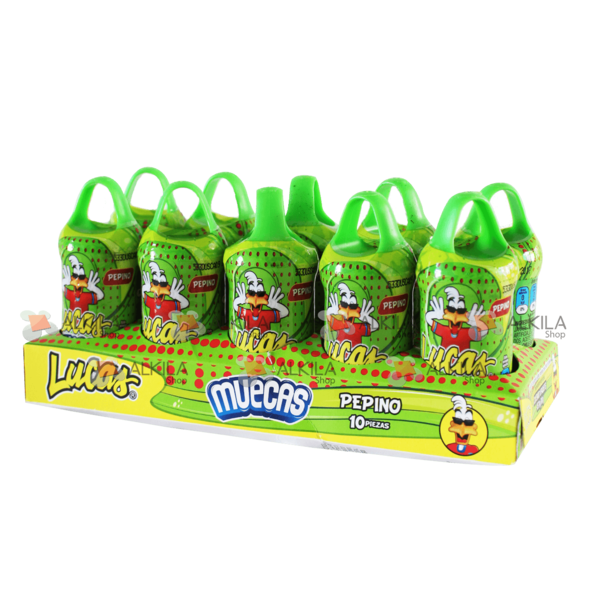 Lucas Muecas Cucumber Lollipops - 10 ct