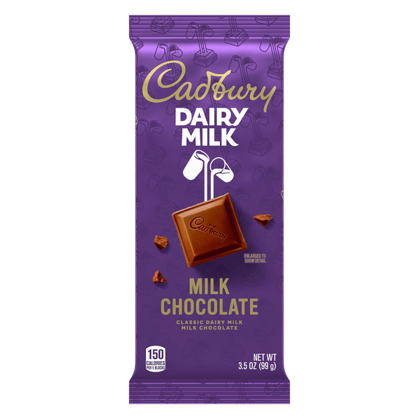 CADBURY DAIRY MILK Milk Chocolate Candy Bar, 3.5 oz