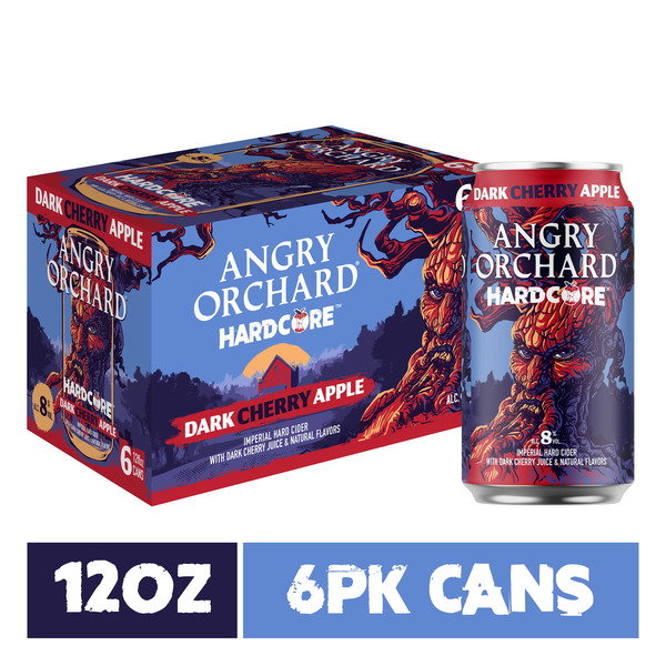 Angry Orchard Hardcore Dark Cherry Apple Hard Cider Same-Day