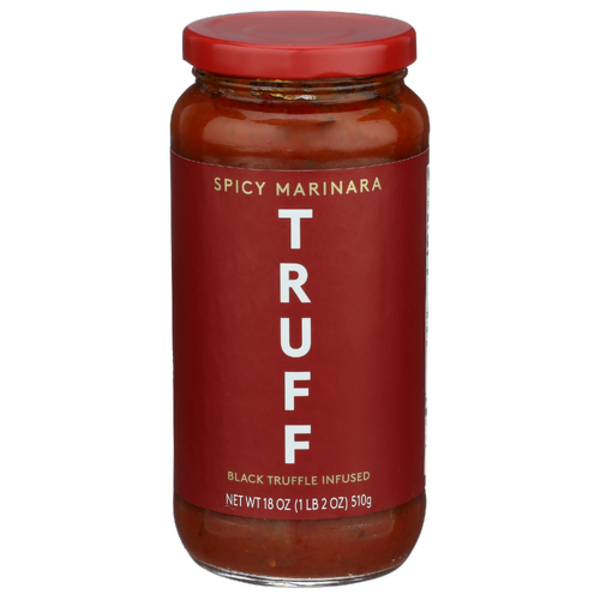 TRUFF Spicy Marinara Pasta Sauce, Black Truffle Pasta Sauce Same