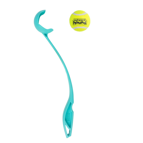 Outward Hound Fly Fetch Launch-A-Ball Long-Distance Ball Launcher, Medium