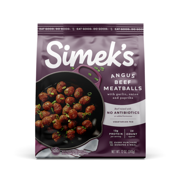 Simek's Angus Beef Meatballs, Antibiotic Free