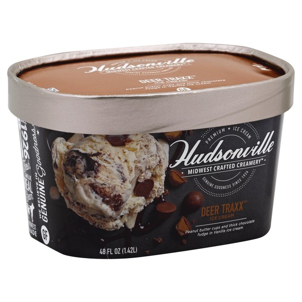Hudsonville Ice Cream, Deer Traxx (48 oz) Instacart