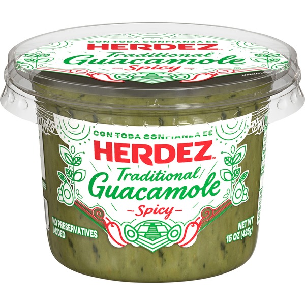 Herdez Traditional Spicy Guacamole (15 oz) Instacart
