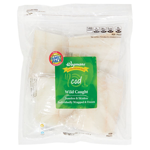Wild Caught Cod Wegmans Wegmans Wild Caught Cod, FAMILY PACK Same-Day Delivery or ...