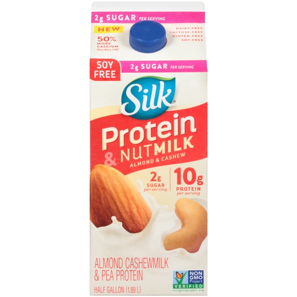 Silk Almond & Cashew Protein & Nutmilk Plantmilk from Kroger Instacart