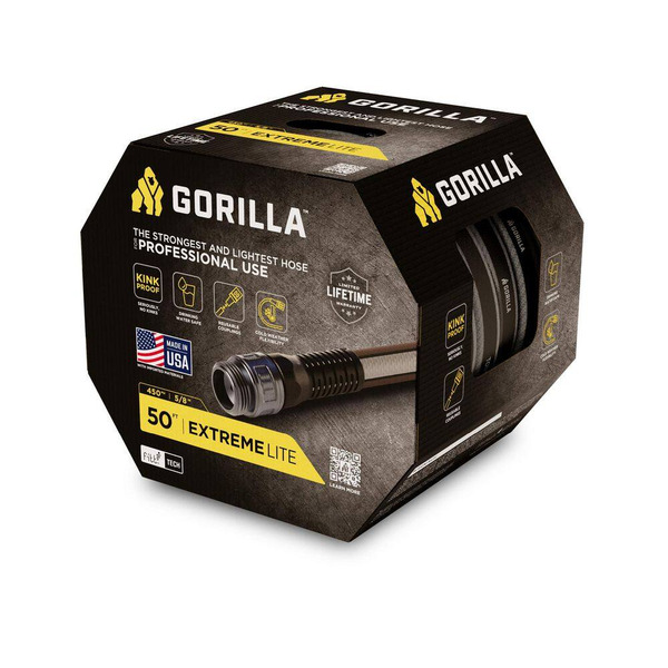 Gorilla Extremelite 5/8 In. X 50 Ft. Heavy Duty Garden Hose