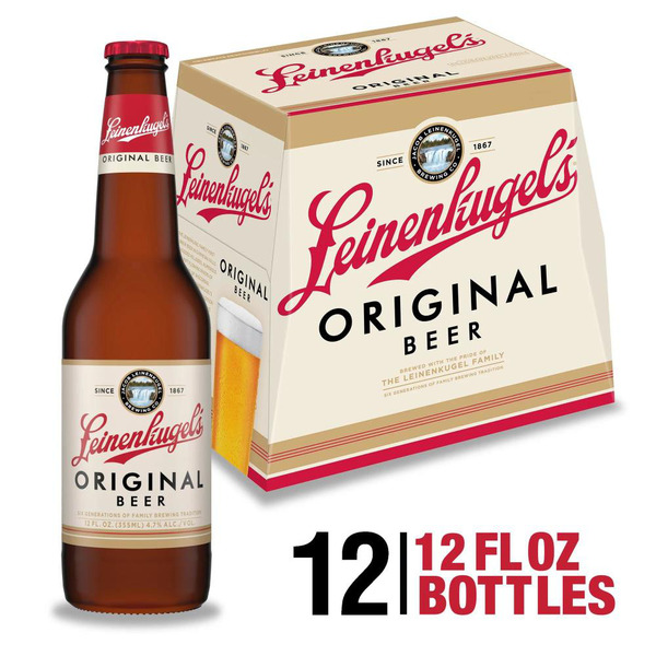 Leinenkugel's Lager Beer, 4.7% ABV, 12 Pack, 12 fl. oz. Bottles