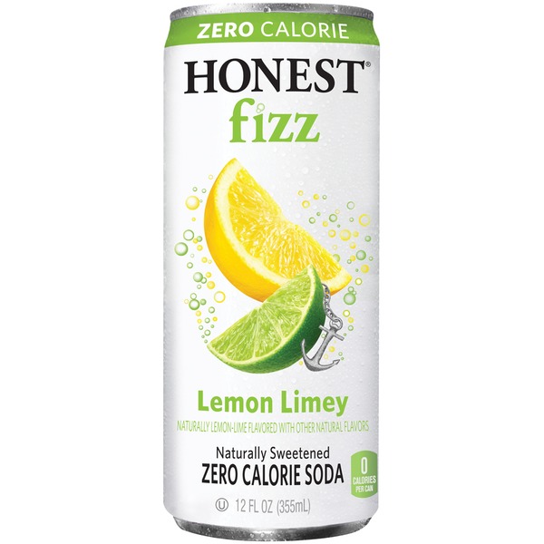 Honest Fizz Lemon Limey Soda (12 fl oz) Instacart