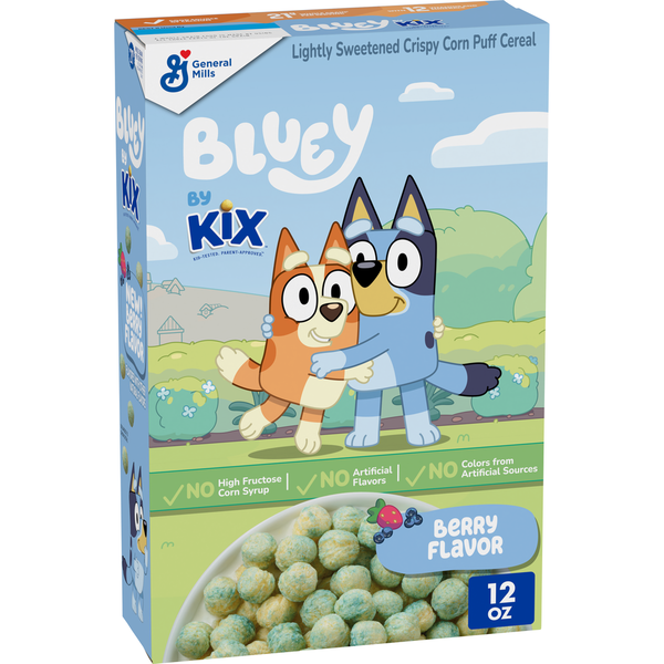 General Mills Bluey by Kix Berry Flavor Cereal
