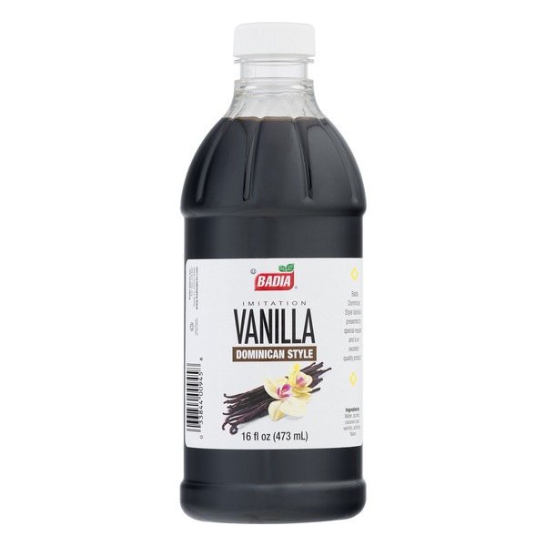 BADIA CLEAR IMITATION VANILLA EXTRACT - 16 OZ