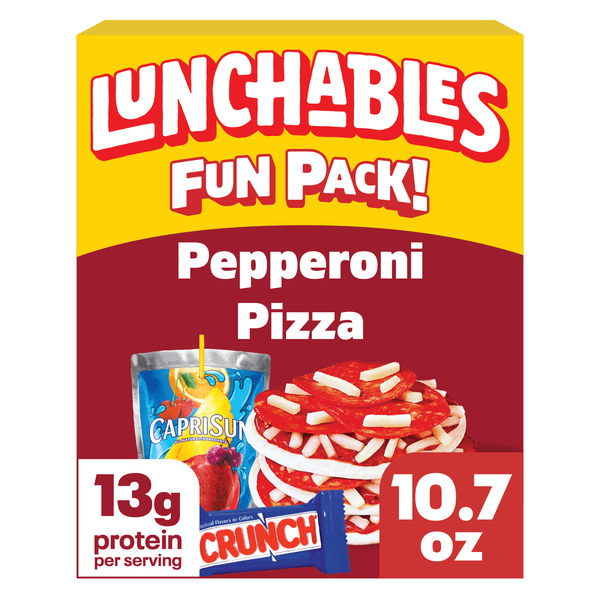Lunchables Pizza with Pepperoni Snack Kit