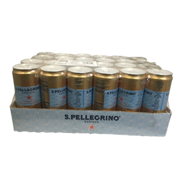 San Pellegrino Essenza Tangerine & Wild Strawberry Flavored Mineral Water With Natural Co