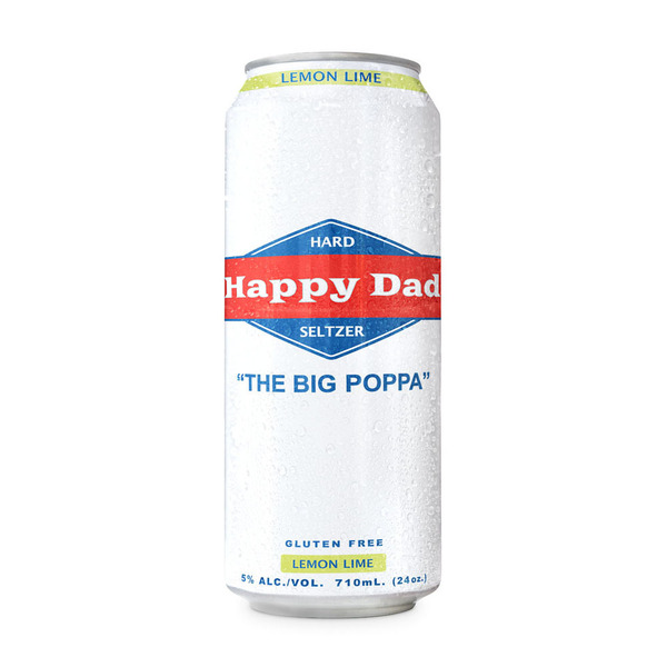 Happy Dad Hard Seltzer Lemon Lime Same-Day Delivery or Pickup