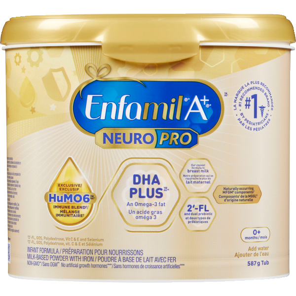 Enfamil A+ NeuroPro Baby Formula 0-12 Months Powder Tub Same-Day