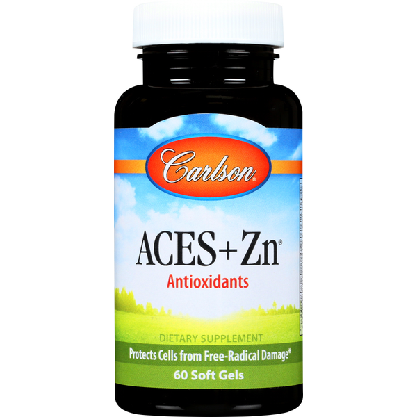 Carlson ACES+Zn Antioxidants Soft Gels Same-Day Delivery or Pickup