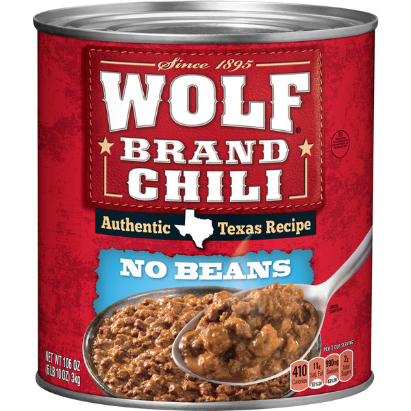 Wolf Brand Chili Chili with No Beans Same-Day Delivery | Brookshire's