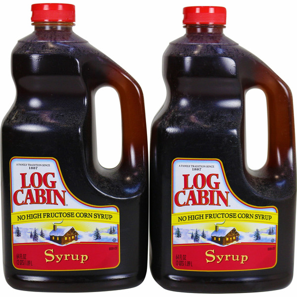 Log Cabin Syrup, 64 oz., 2-count