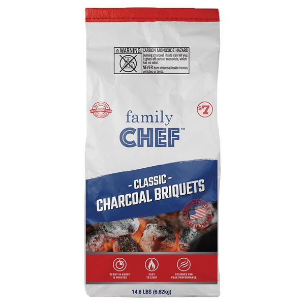 Family Chef Classic Charcoal Briquets Same-Day Delivery | Family