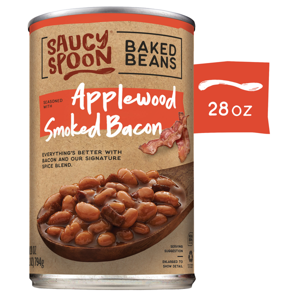 Saucy Spoon Applewood Smoked Bacon Baked Beans