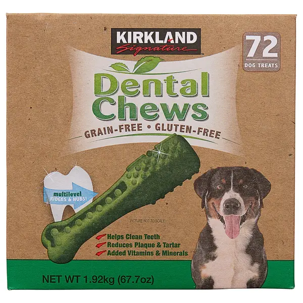 Dental Chew Dog Treats, 72 ct