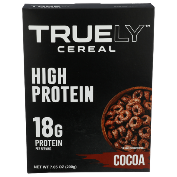 Truely Cereal Cocoa High Protein Cereal