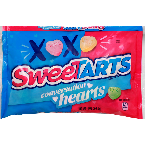 Sweet Tarts Candy, Conversation Hearts (14 oz) Instacart