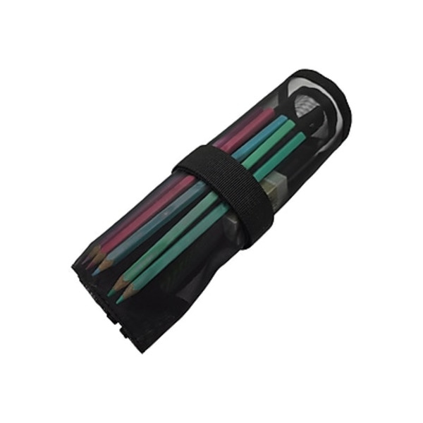 Zipit Hook & Loop Polyester Mesh Roll - Black
