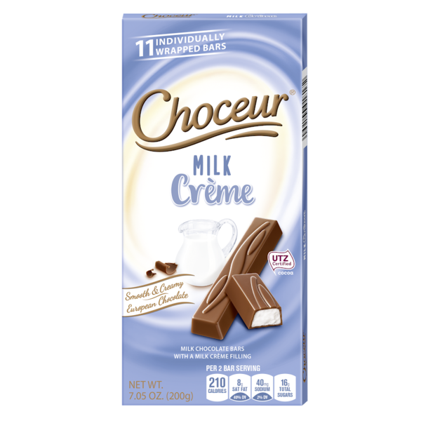 Choceur Coffee And Cream Milk Chocolate Block Bar - 200g Aldi Import (Australia)
