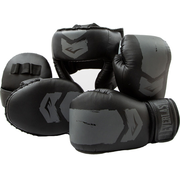 Everlast Youth Prospect 2 Boxing Kit - Black & Grey