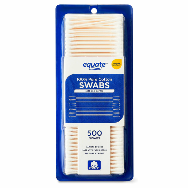 Walmart Equate Cotton Swabs SameDay Delivery Instacart