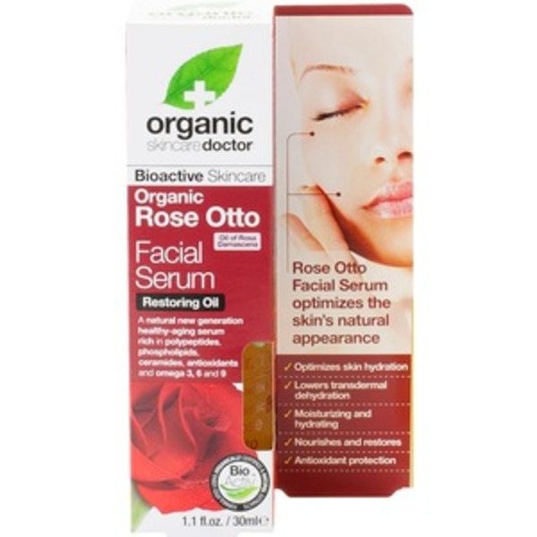 Organic Doctor Facial Serum Organic Rose Otto 1 1 Oz Instacart