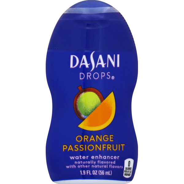Dasani Drops Flavor Enhancer Orange Passionfruit (1.9 fl oz) Instacart