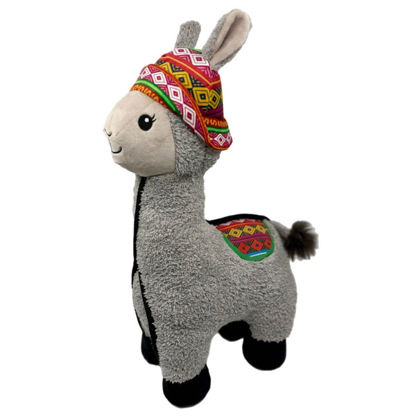 Delca Land of the Llamas Dog Toy Assorted Colors