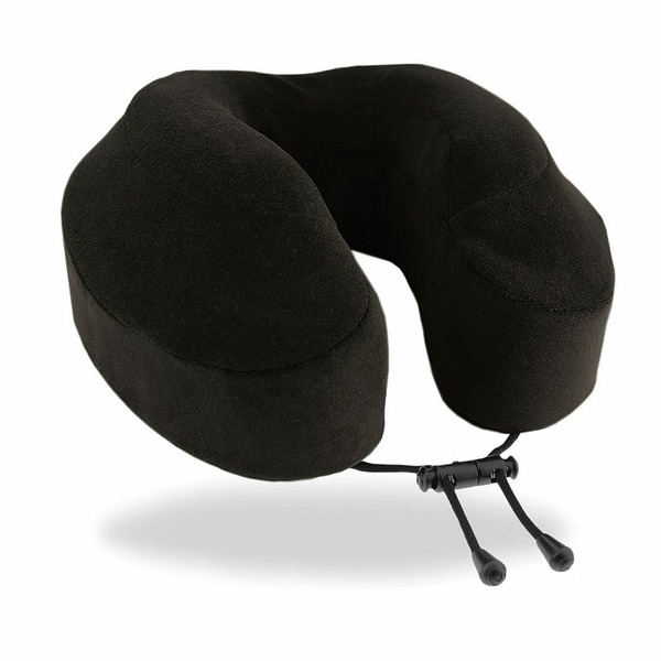 Evolution Black Memory Foam Neck Pillow