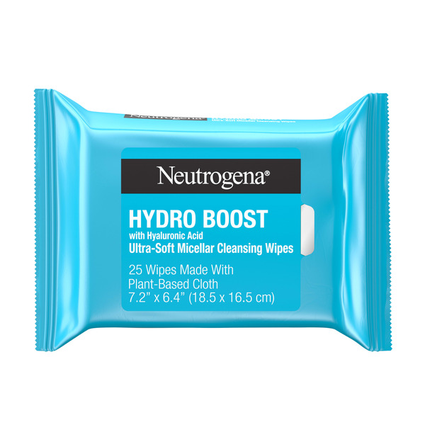 Neutrogena Hydro Boost Ultra-Soft Micellar Cleansing Wipes, 25 ct - 25 ct