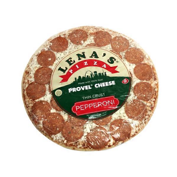 Lena's Pepperoni Provel Cheese Thin Crust Pizza (17.31 oz) Instacart