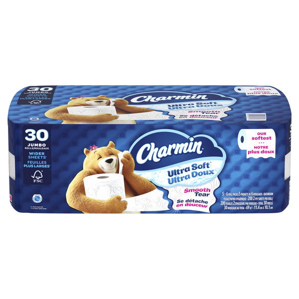 Charmin Ultra Soft Toilet Paper Jumbo Rolls Same-Day Delivery | Costco