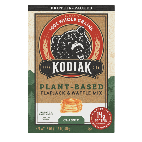 Kodiak Flapjack & Waffle Mix, Plant-Based Same-Day Delivery or
