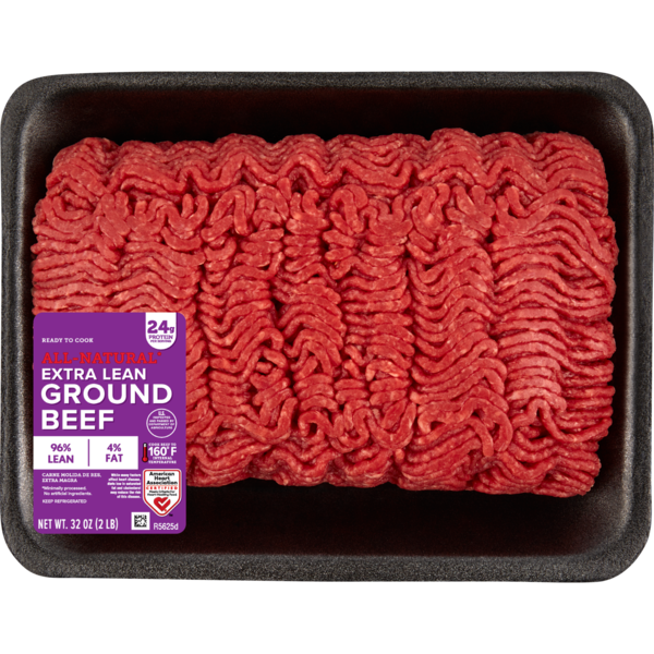 Ibp Trusted Excellence All Natural* Extra Lean Ground Beef, 2 lbs Ibp Trusted Excellence All Natural* Extra Lean Ground Beef, 2 lbs