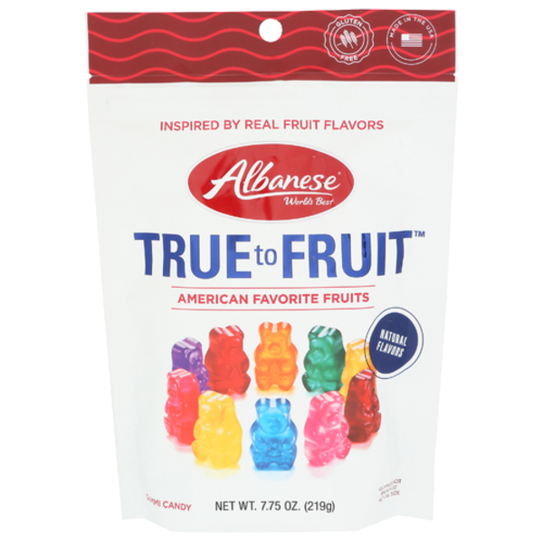 Albanese Confectionery True To Fruit American Favorites Gummi Bears